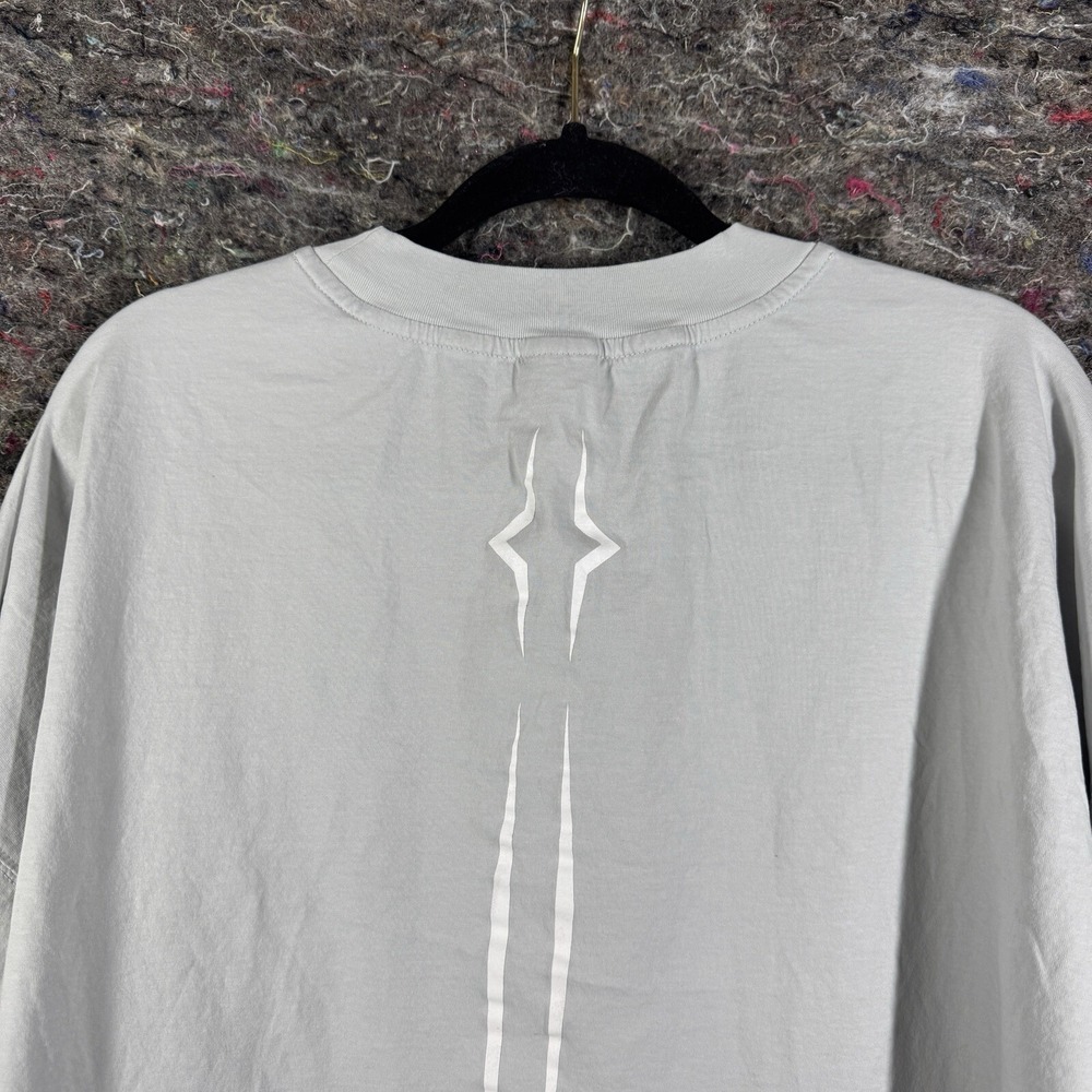 Star Wars Disney Ashley Eckstein Womens L Gray Oversized Aurebesh T-Shirt - Picture 15 of 16